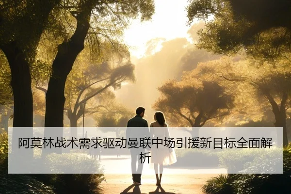阿莫林战术需求驱动曼联中场引援新目标全面解析